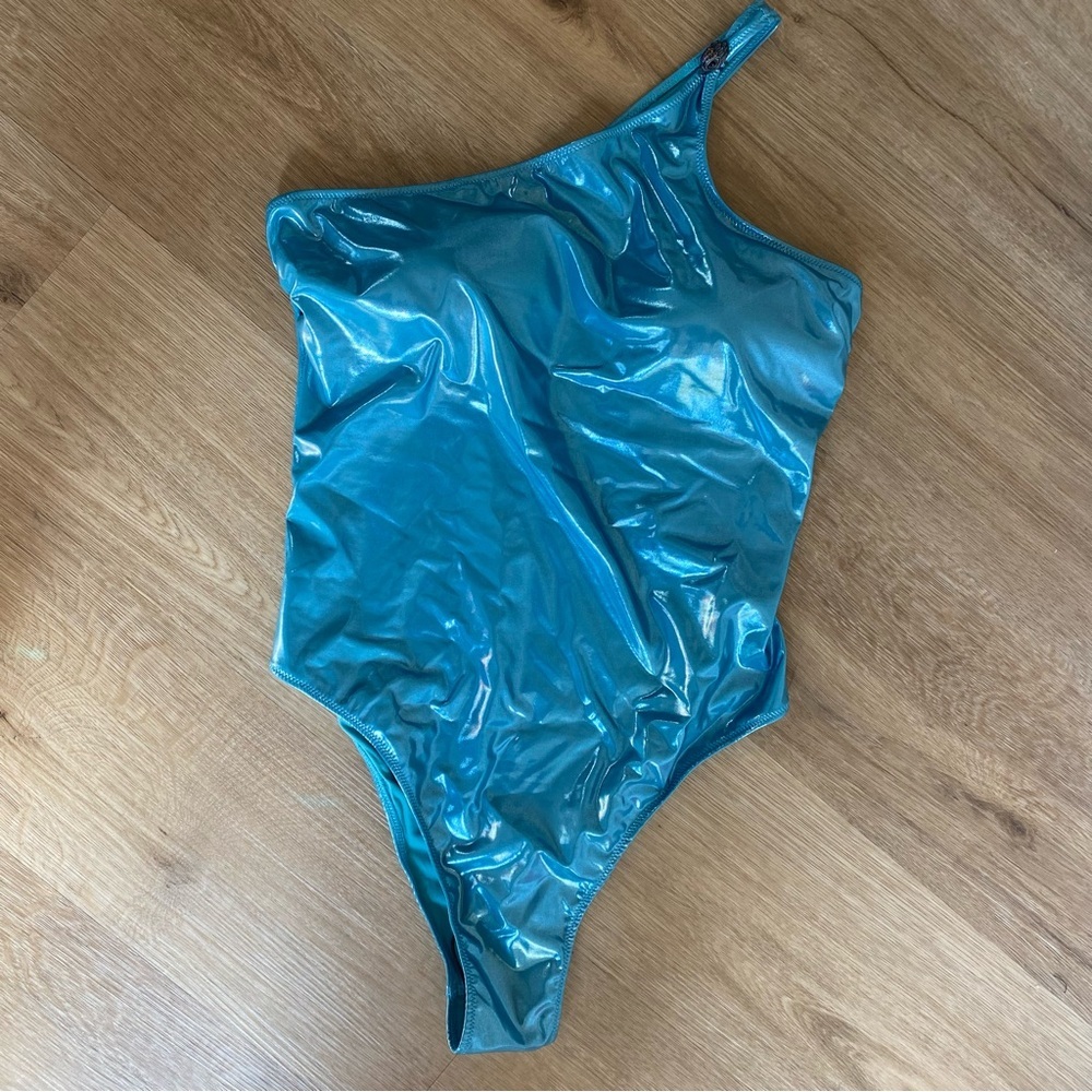 NEW Kurt Geiger London Metallic KENSINGTON One Piece Swim Suit